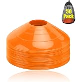 Ashsajkd(Set of 25/50/100 - Agility Soccer Cones with Carry Bag and for ， Football Cones for TrainingFootball, Basketball, Coaching, Agility Cones for Indoor and Outdoor Games