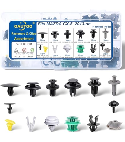 Amazon.com: Rexka 30pcs Trim Panel Clip KD4568865 for Mazda 3 CX-3