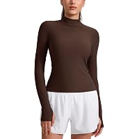 CRZ YOGA - - CRZ YOGA Softembrace High Neck Tops For