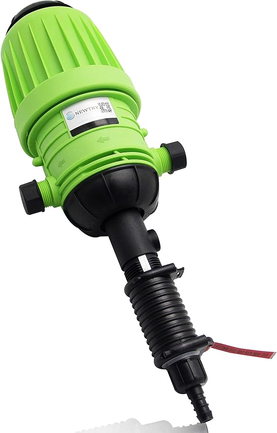 NEWTRY Fertilizer Injector 0.44 Adjustable Water Powered Chemical