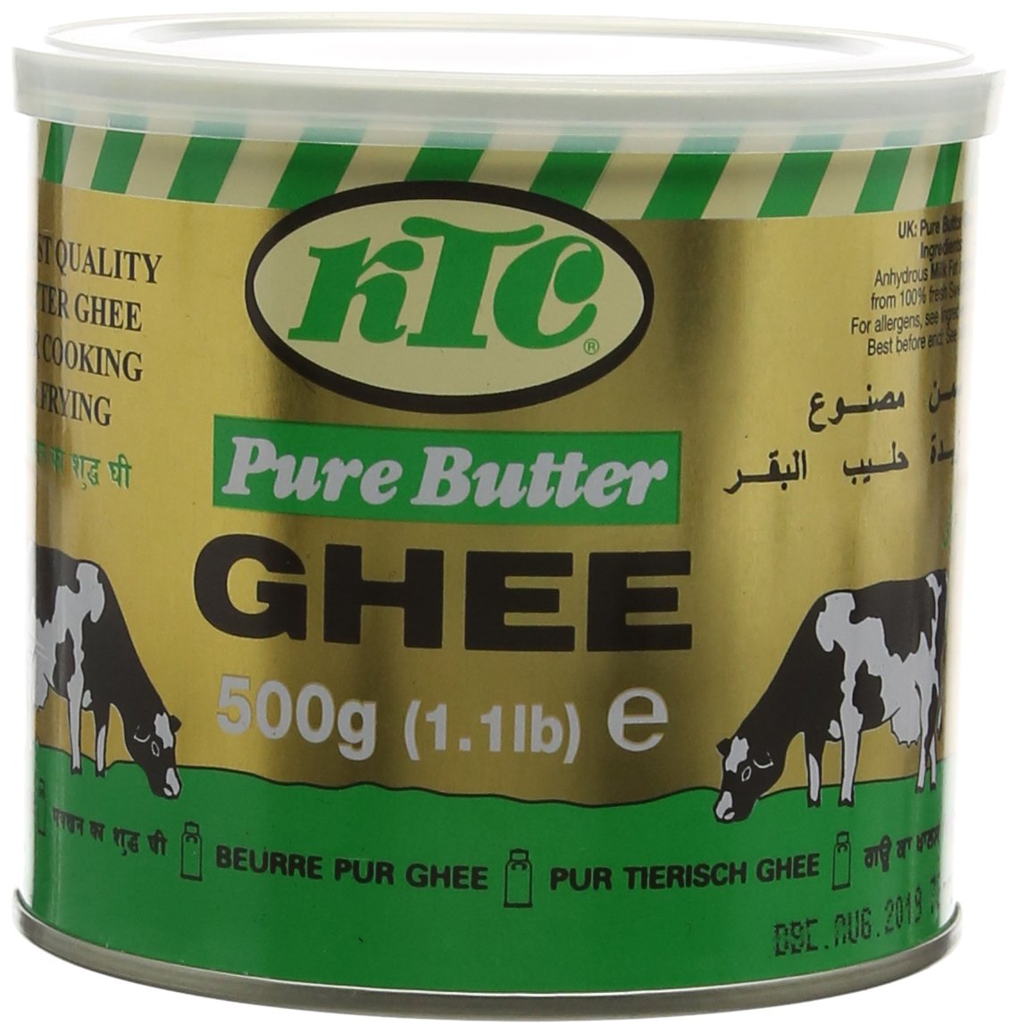 KTC Pure Butter Ghee 500 gr Amazon.es Alimentación y bebidas