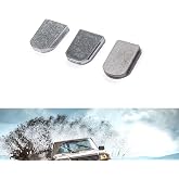JINGEA OEM Rear View Mirror, Interior Rearview Mirror, Bracket Assortment | Windshield Button,Universal Fit, 3 Pack Kit, Bracket Mount fit most vehicles direct replacement, Kit has Not include glue.
