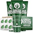 Green Bubble Hair Growth Complex by Bubbly, With Nutritional Shampoo and Hair Oil Capsules for Stronger & Healthier Hair (Pack of 3)