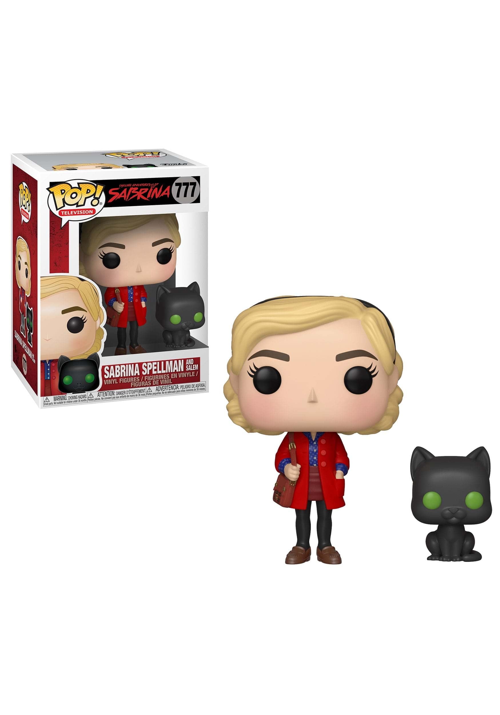 Funko Pop! Television: Chilling Adventures of Sabrina - Sabrina Spellman and Salem #777