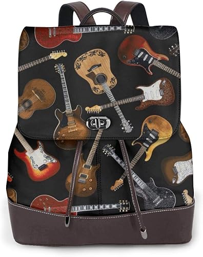 Amazon.com: Women'S Leather Backpack,Guitars Print Women'S Leather ... - 713qTxxJXLL. AC UY500 