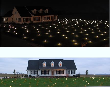 Amazon Com Lawn Lights Illuminated Outdoor Decoration Led
