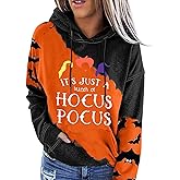 Halloween Sweatshirts for Women Halloween Graphic Long Sleeve Shirt Half Zipper Lapel Casual Pullover Top