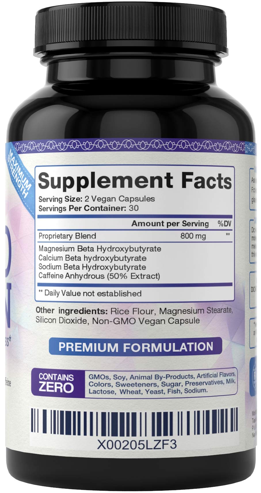 Teraputics Keto Diet Pills with BHB 800 Mg Keto Burn Advanced Weight