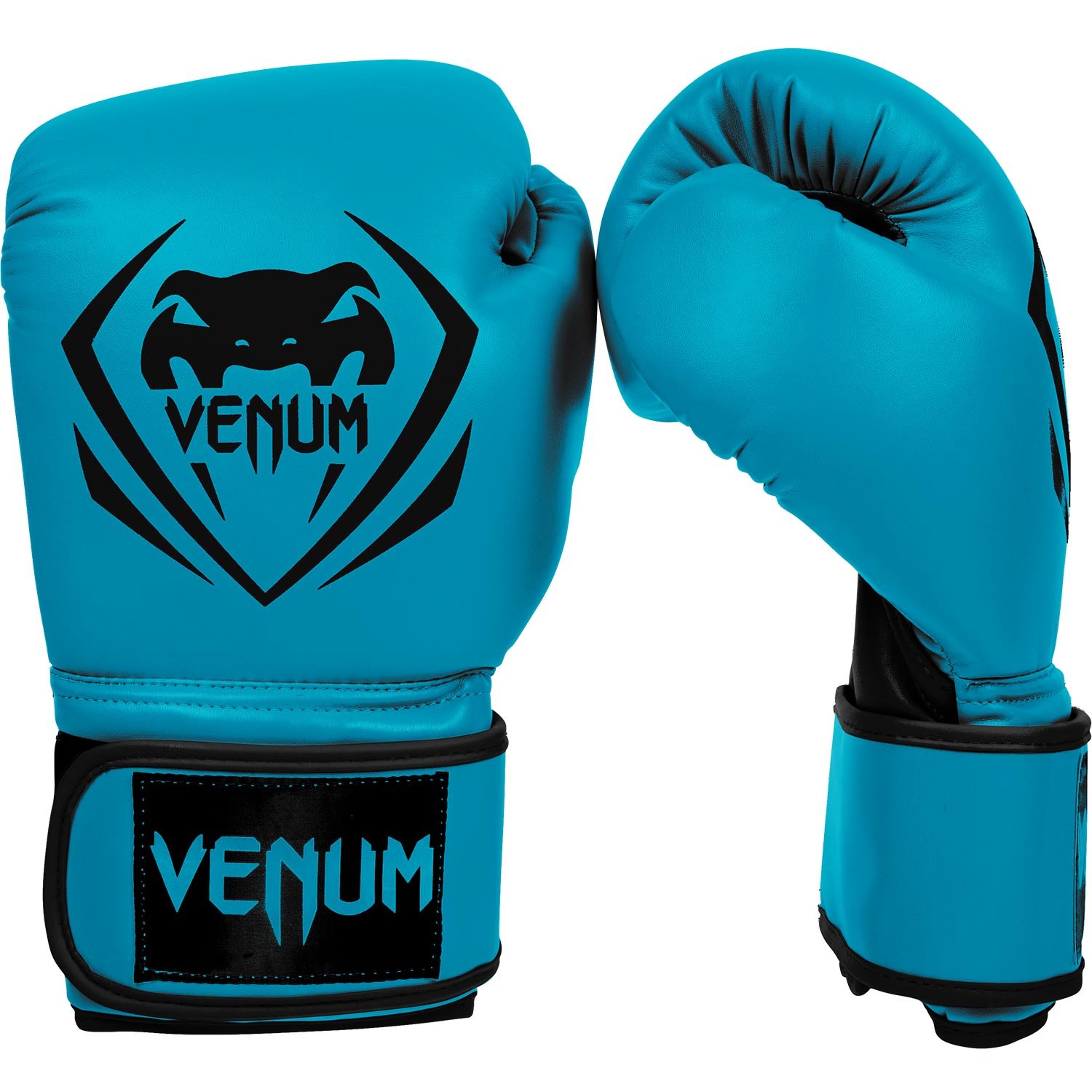 Venum Contender Boxing Gloves-Blue Image