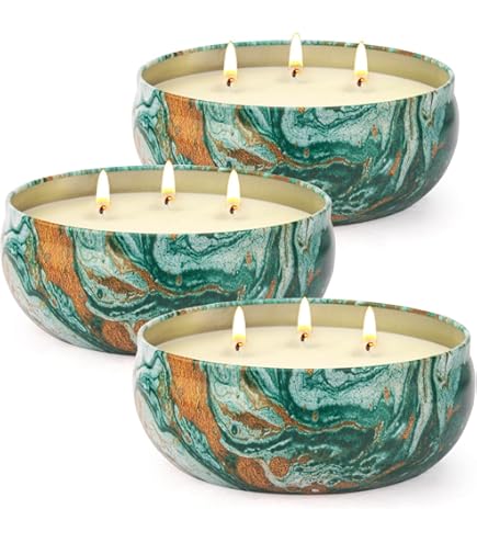 Velas De Citronela Exterior 2 X 8 Oz Cera De Soja Juego De Vela Citronela Para Jardín Camping Picnic Fiestas Viajes Interior Hogar Citronela Velas