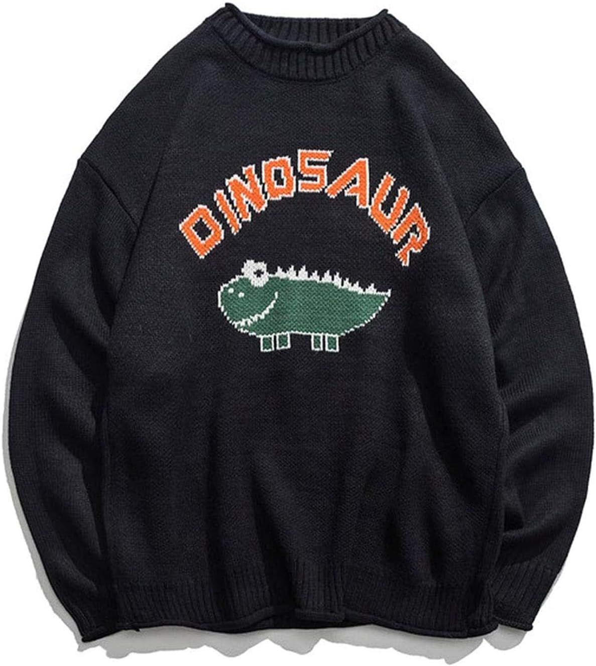 Dinosaur Lovely Sweater Men Pullover Men's Sweaters Oversized Boy