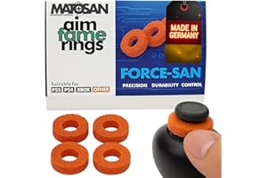 MatoSan® Aim Assist Rings - Precision Rings for PS5, PS4, Xbox Series X, Xbox One & Scuf Controllers - Gaming Accessories for PlayStation 5 & Xbox - Made in Germany (Force)
