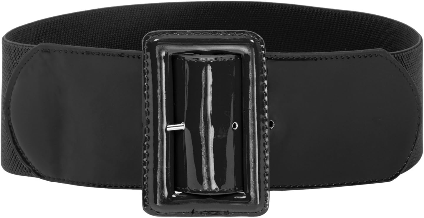 Hanna Nikole Women Elastic Stretchy Retro Wide Waist Cinch Belts S-XXXXL