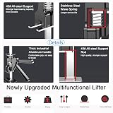 MEETOZ Labor Saving Arm Jack 2 Pack 560LB Lifting Tool Wall Tile Locator view 4