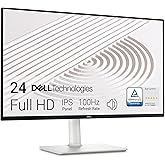 Dell S2425HS Monitor - 23.8 Inch, FHD (1920x1080) Display, 100Hz Refresh Rate 1500:1 Contrast Ratio, TÜV Rheinland Eye Comfor