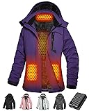 Women Puffer Graphene Heated Jacket Battery Pack