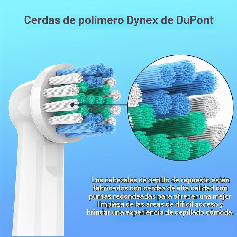 Cabezales de Cepillo de Recambio para Oral B Braun