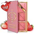 Ignite Chocolate Bars - Premium Strawberry flavor Chocolate Squares for Couples - 60% Cocoa, Vegetarian - Crafted with Epimedium and Maca Root for a Delightful Experience - Ideal for Men & Women