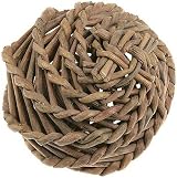 HAPPYPET Small Natural Willow Ball for Small Animals Durable Fun Toy