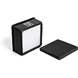 Green Label Brand for Dirt Devil F66 HEPA and Foam Filter Kit for Upright Vacuum Cleaners (Compares to 304708001)