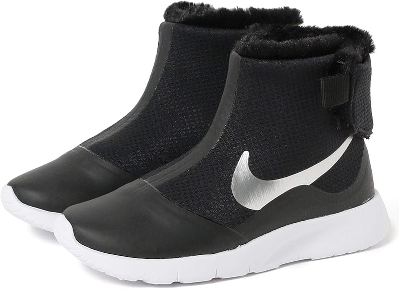 Amazon コドモビームス こども ビームス スニーカー Nike タンジュン High Ps 16 5 22cm キッズ 010ブラック メタリックシルバー 16 5 Beams ビームス 運動靴 スニーカー