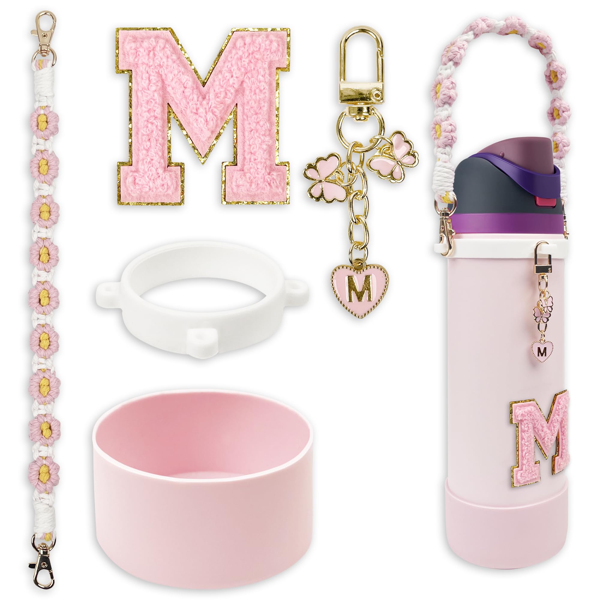 Silicone Boot Cute Monogram Set Compatible with