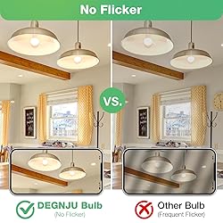 DEGNJU A19 LED Light Bulbs, 60 Watt Equivalent LED