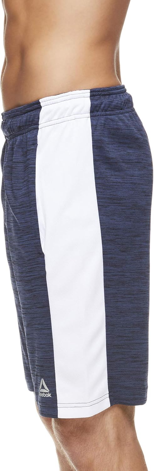 Reebok Men's Drawstring Shorts - Athletic Running & Workout Short w/Pockets : Clothing