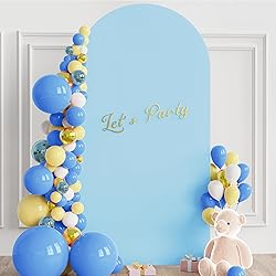 Wokceer 6.6FT Wedding Arch Cover Spandex Fitted