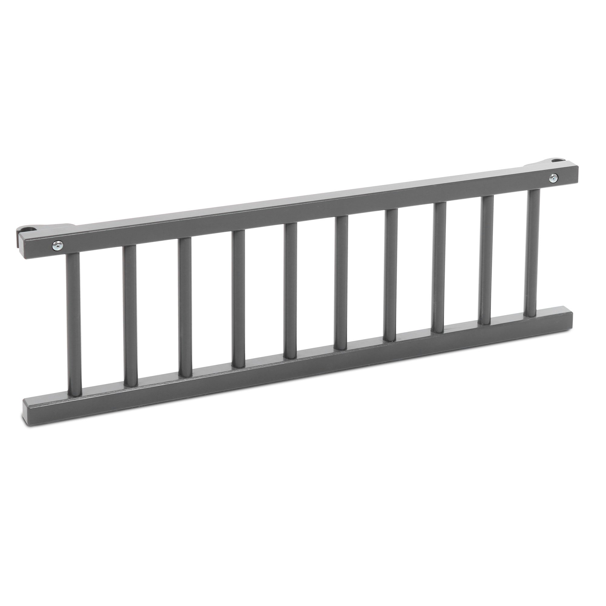 Babybay Guardrail for bedside sleeper Cot, Grey Varnished