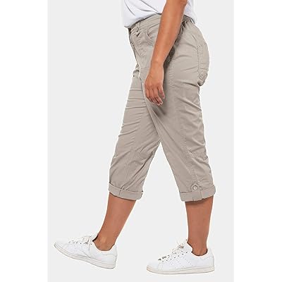 Buy Ulla Popken Roll-Tab Hem Stretch Pants 720673 Online in Puerto Rico.  B084XN63RY