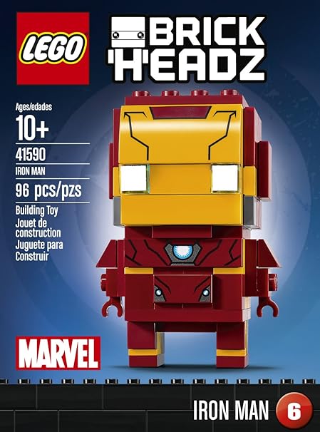 iron man brickheadz