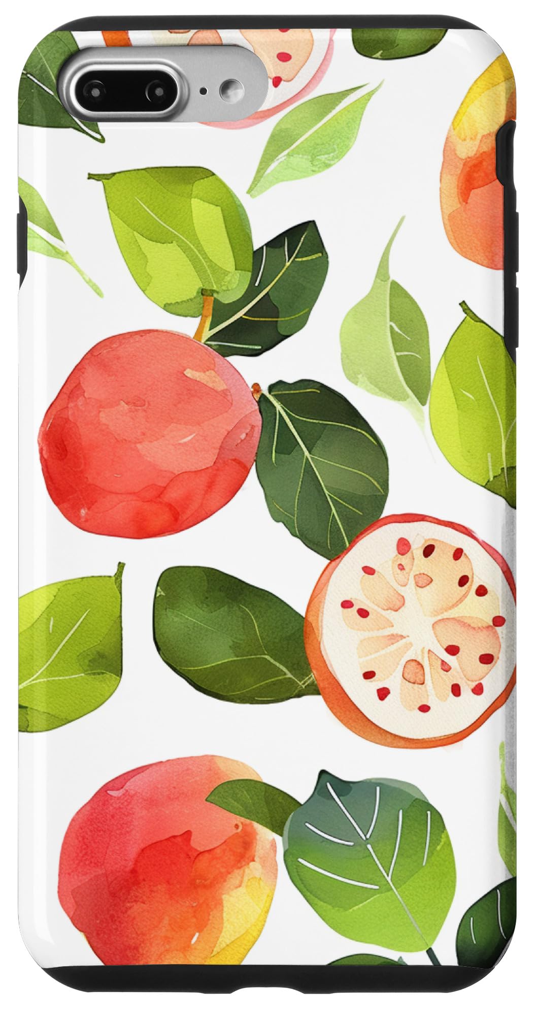 iPhone 7 Plus/8 Plus Vintage Guava Pattern Art Case