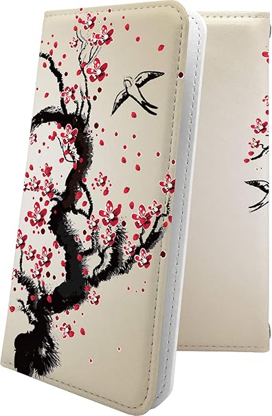 Amazon Disney Mobile On Docomo F 03f ケース 手帳型 花柄 花 フラワー サクラ 桜 小桜 夜桜 ディズニーモバイル 和柄 和風 日本 Japan 和 F03f Disneymobile おしゃれ ケース カバー 通販