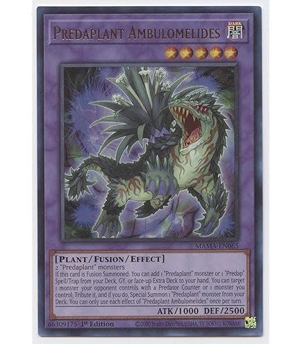 Yugioh Arc V Yuya Deck Yuri's Predaplant Fusion Deck - Complete Yu-Gi-Oh!  ARC-V Custom Card Set Ready To Play Yugioh Cards Deck