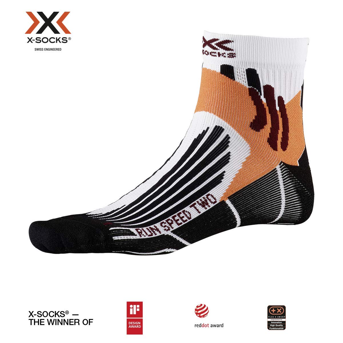 XSOCKS Men's Run Speed Two Socks Amazon.co.uk Clothing