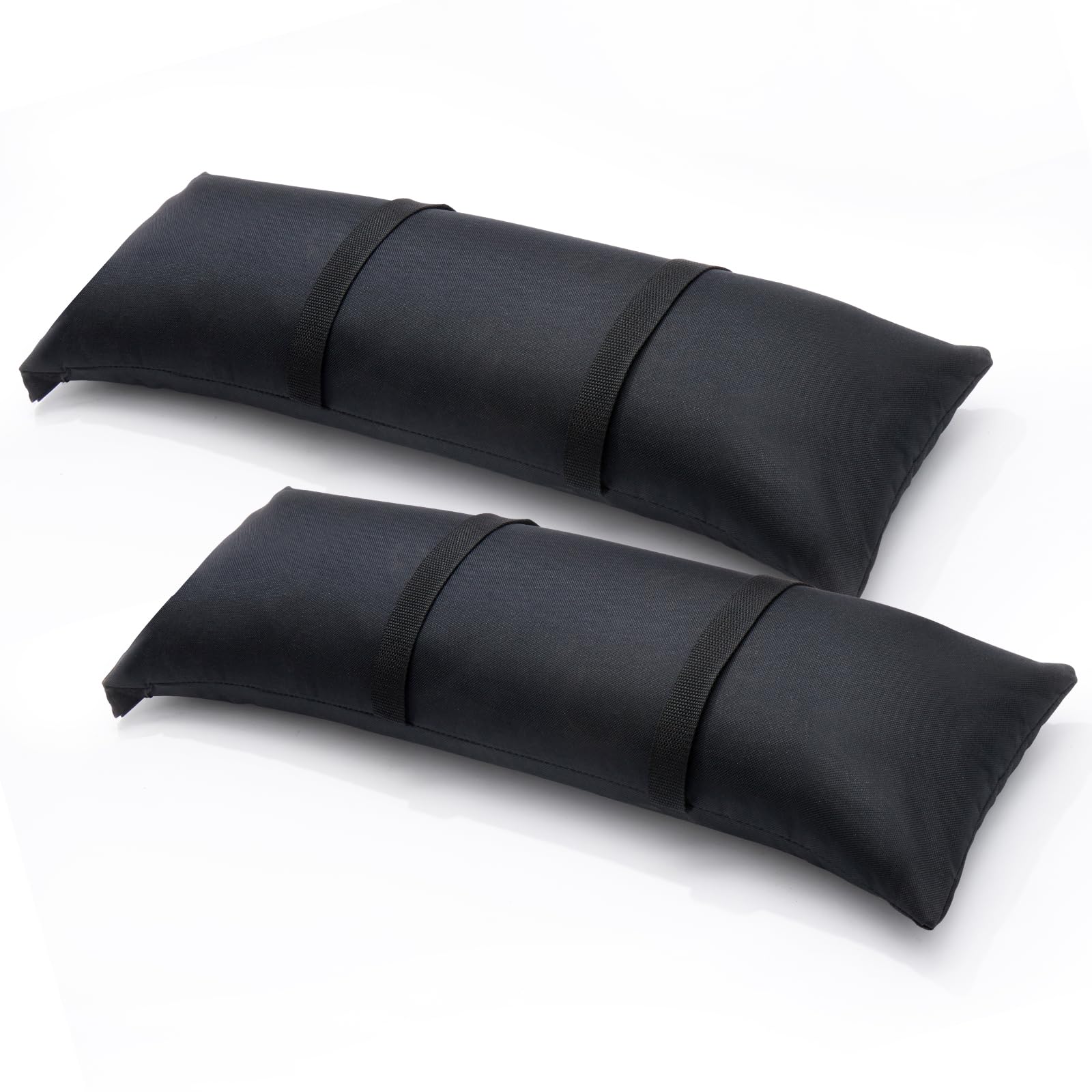 Photo 1 of Umbrella Base Weight Sand Bags, Sand Bags for Weight, 4 Packs 44 LBS SandBags for Umbrella Base, Cantilever Patio Umbrella, Trampoline, Outdoor Garden Backyard Furniture(Without Sand)(4, black)