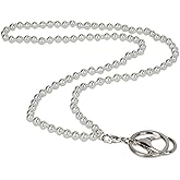 SPUNKYsoul Pretty Cute Colored Lanyard Necklace for id badge key keychain with Beads for Women