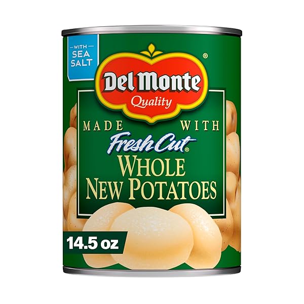 DEL MONTE FRESH CUT WHOLE NEW CANNED POTATOES,...