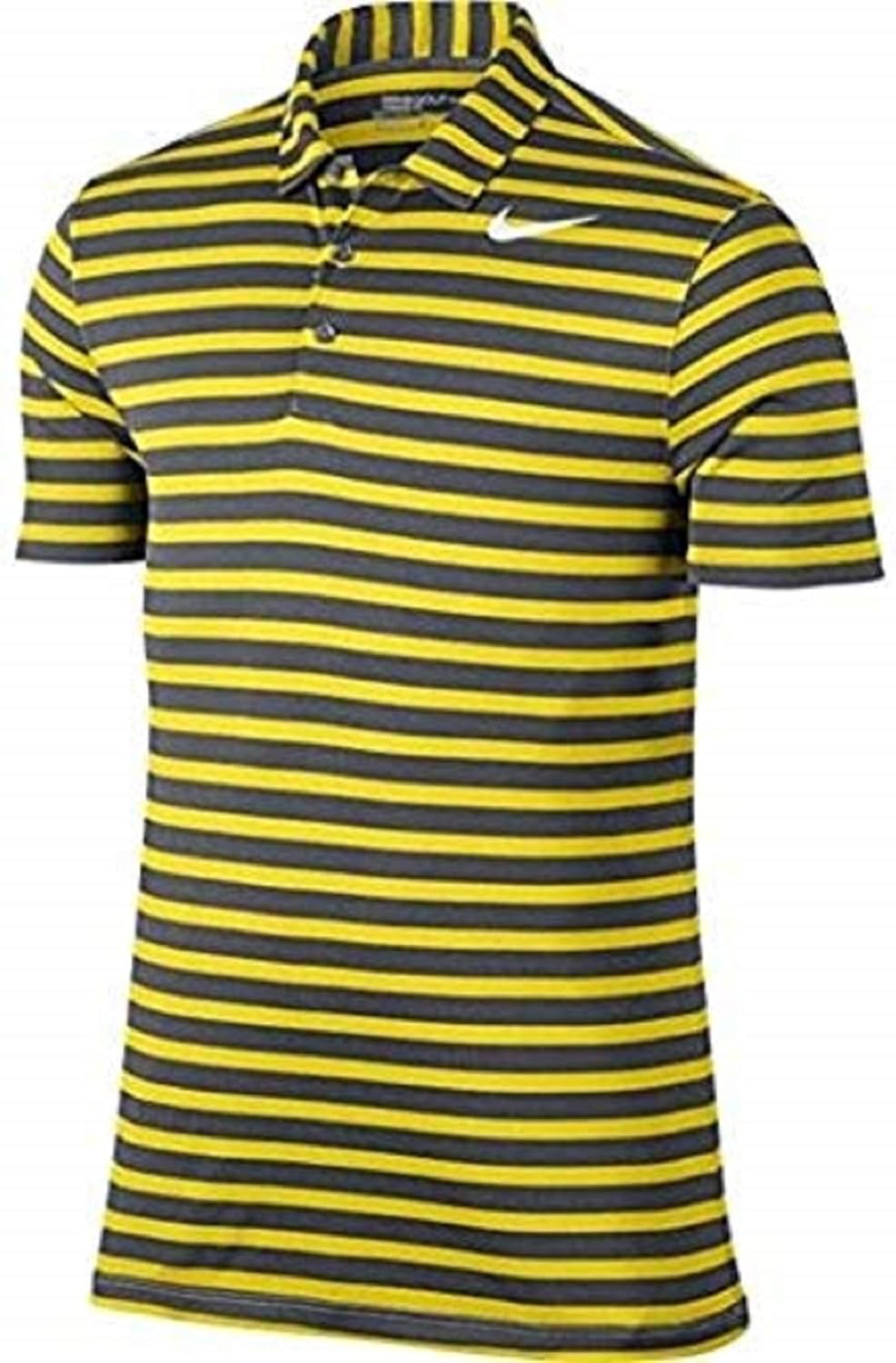 nike yellow golf polo shirt