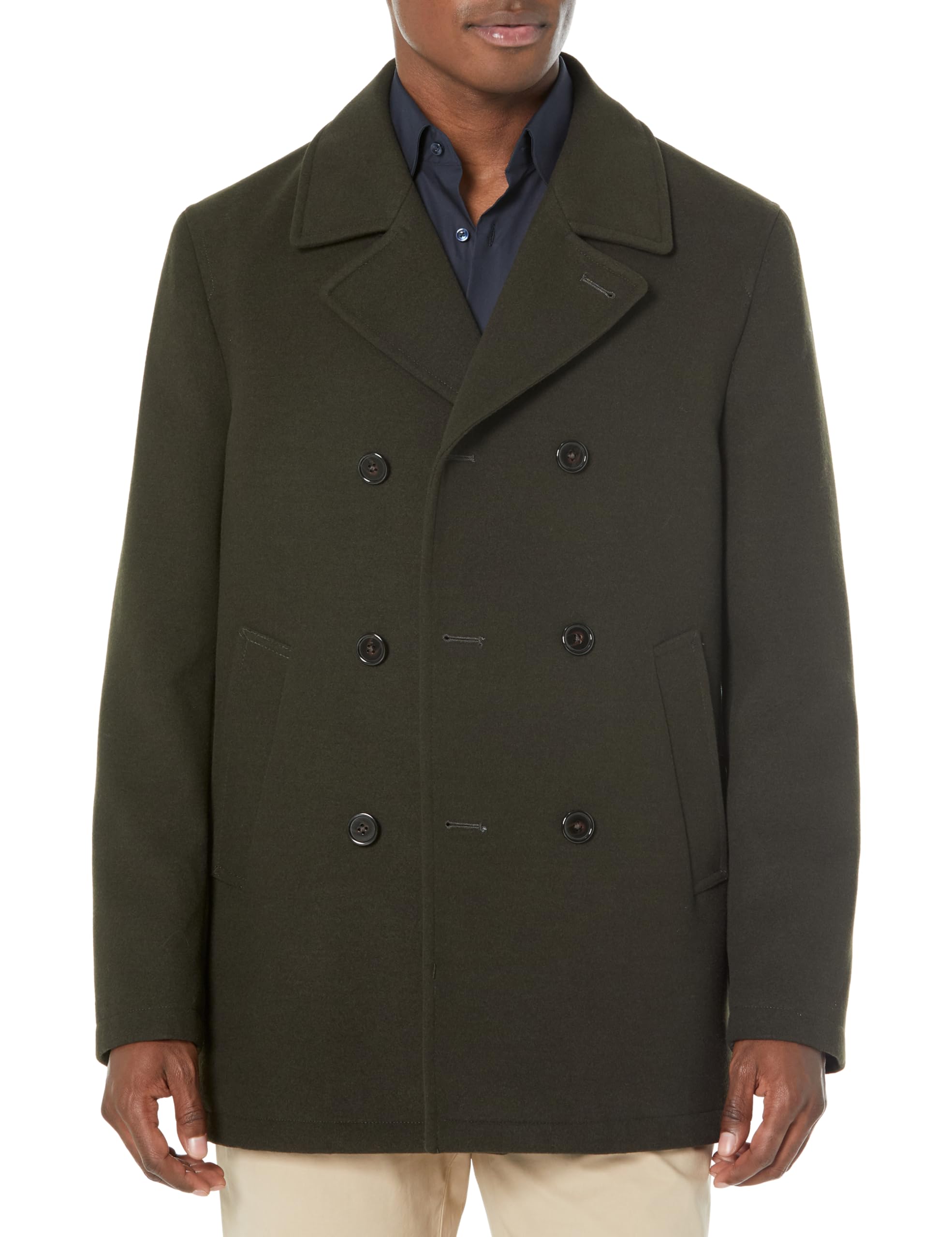 Ben Sherman Men's Boris Classic Double Breasted