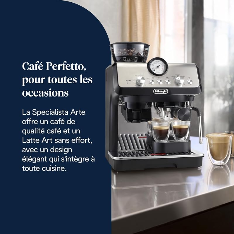 La Specialista Arte - Machine à Espresso 3 Boissons Préréglées