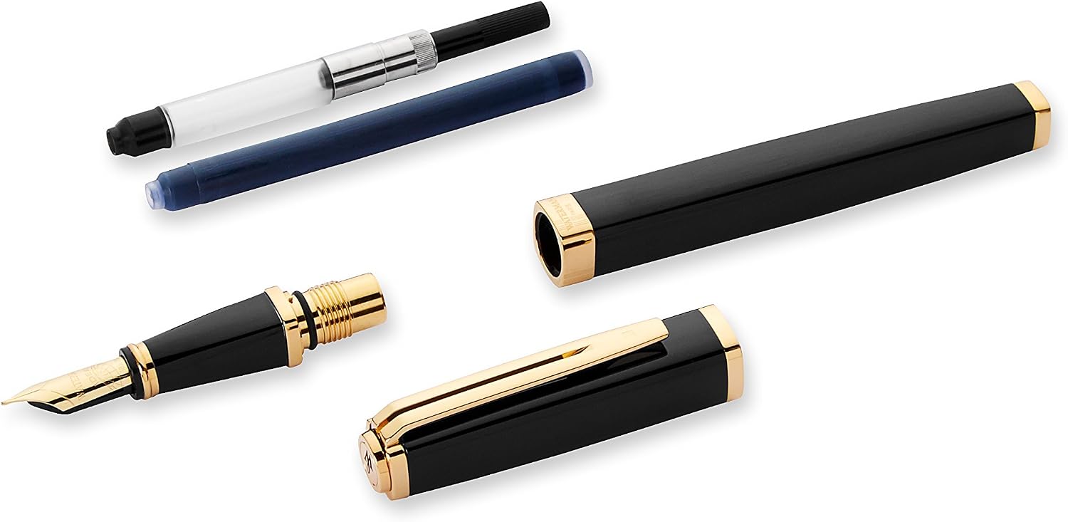 Waterman Exception Fountain Pen, Black - Image 5