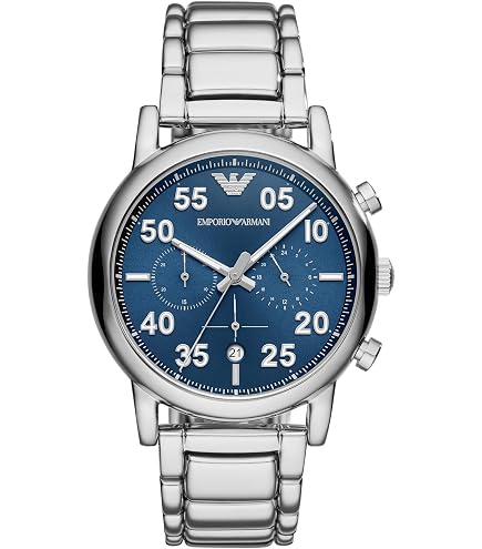 Amazon.com: Emporio Armani Men's Chronograph Stainless Steel