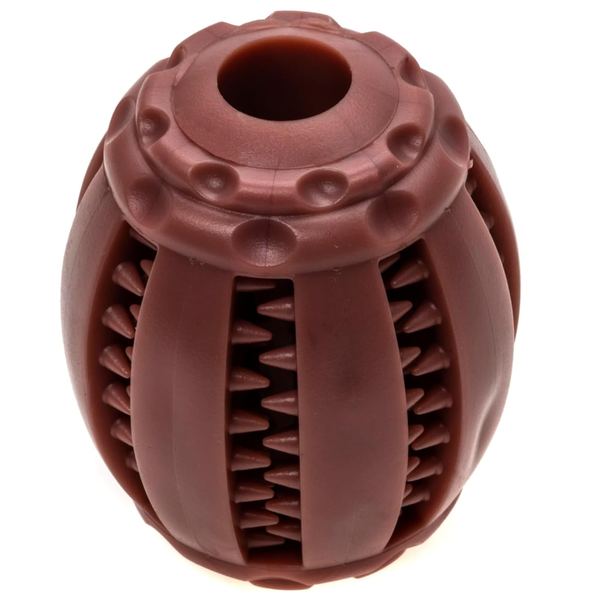 ECOMFY BY AQUAEL Meaty Mix Eco Chew Toys For Dogs | Snacky Rugby 8cm| Dog Toy Aggressive Chewer| Eco-Friendly -Long-Lasting-Scented|Dog Teething Toys| Dental Health, Sustainable Playtime