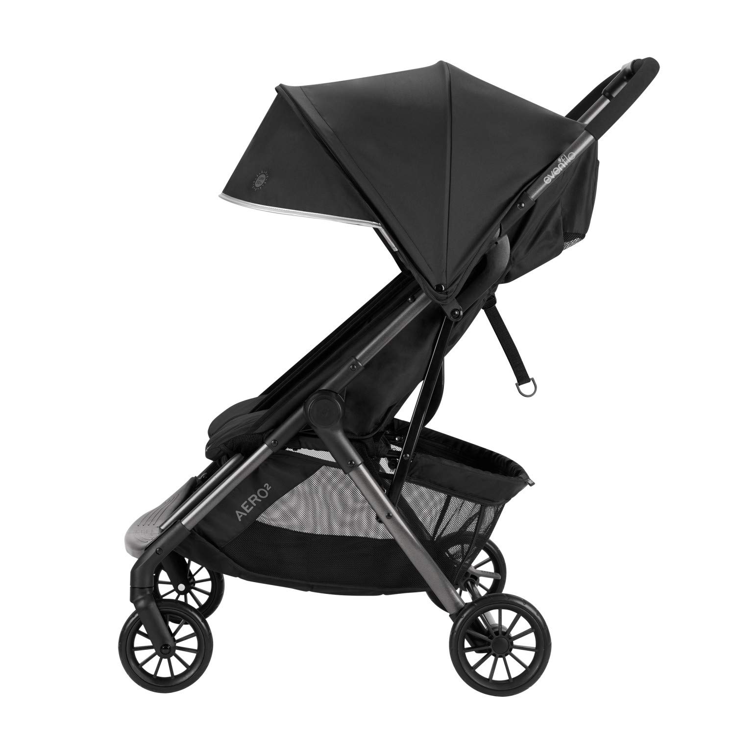 Evenflo Aero 2 UltraLightweight Double Stroller, Lark