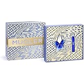 Mugler Angel Stellar - Eau de Parfum - Womens Perfume Travel Set - Ambery Gourmand - With Pistachio, Vanilla & Woody Accord - 0.8 Fl Oz & 0.3 Fl Oz Fragrances