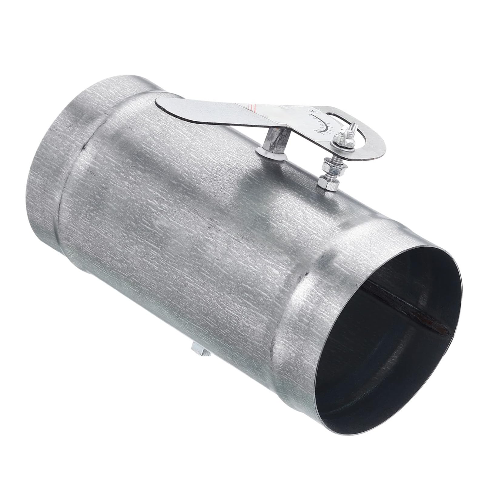 MACHSWON 4" HVAC Duct Manual Volume Damper, Metal Adjustment Airflow Ducting Branch Backdraft Damper Control Duct Backdraft Blocker for Air Ventilation System