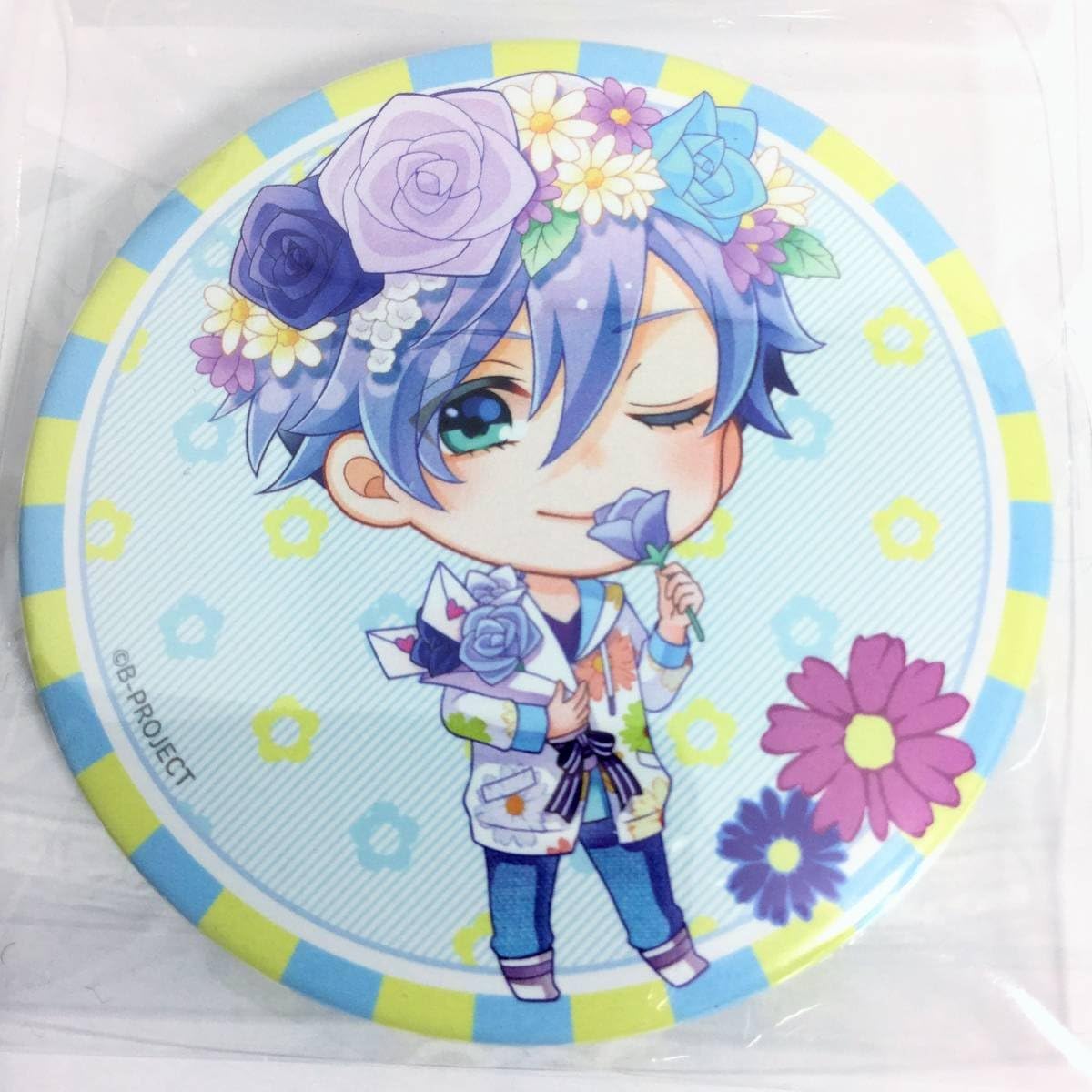 Amazon Co Jp B Project 花冠 Sd 缶バッジ Happy Flower Festival 愛染健十 グッズ Bプロ Thrive スライブ フラフェス Bプロジェクト Agf ホビー 通販