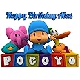 Pocoyo Edible Image Photo Sugar Frosting Icing Cake Topper Sheet Personalized Custom Customized Birthday Party - 1/4 Sheet - 78875